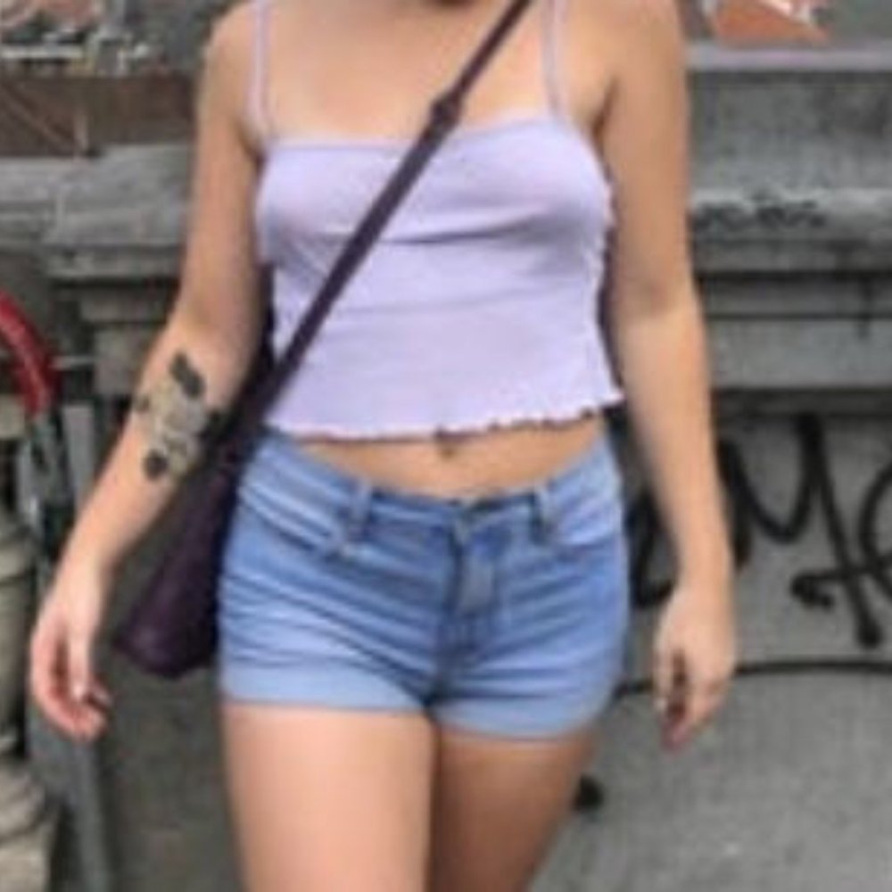 brandy melville john galt lavender Alani tank top
